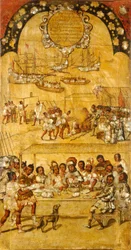 The Conquest of Mexico. Plate I